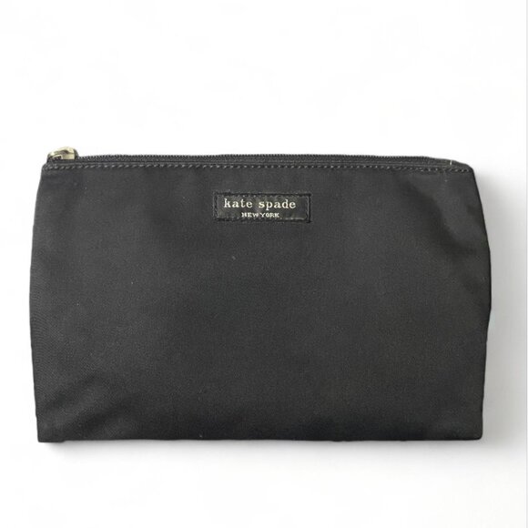 kate spade Handbags - Kate Spade vintage nylon cosmetic case - BLACK